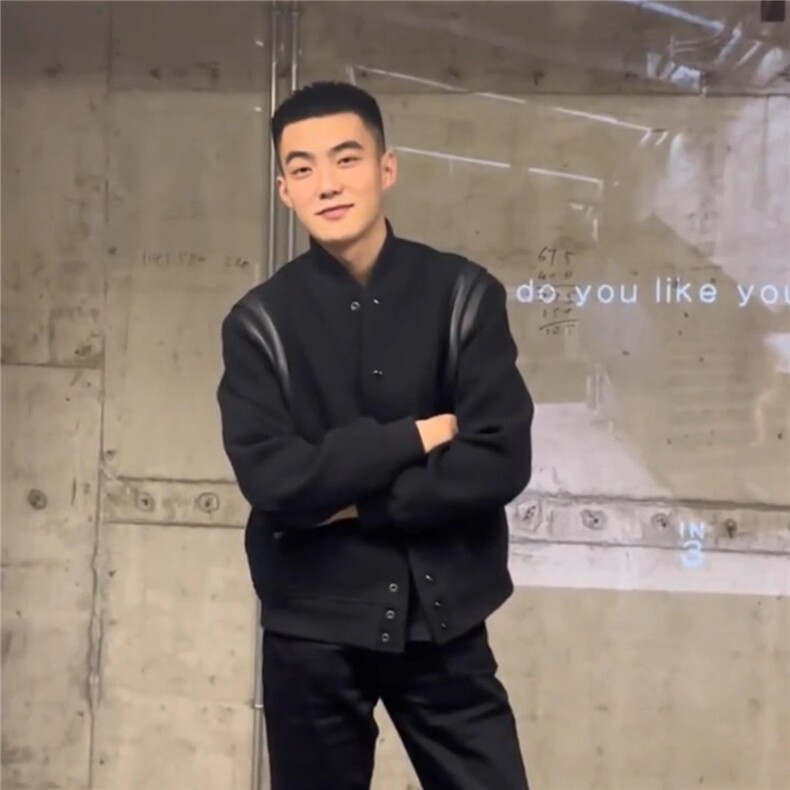 秋冬新款翻领毛呢棒球服男加棉外套精神小伙棉袄夹克潮流百搭上衣,男装夹克,星座1210-1