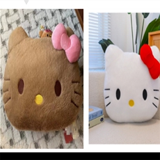 凯特猫头抱枕,煜鑫毛绒玩具厂 凯特猫头抱枕,煜鑫毛绒玩具厂