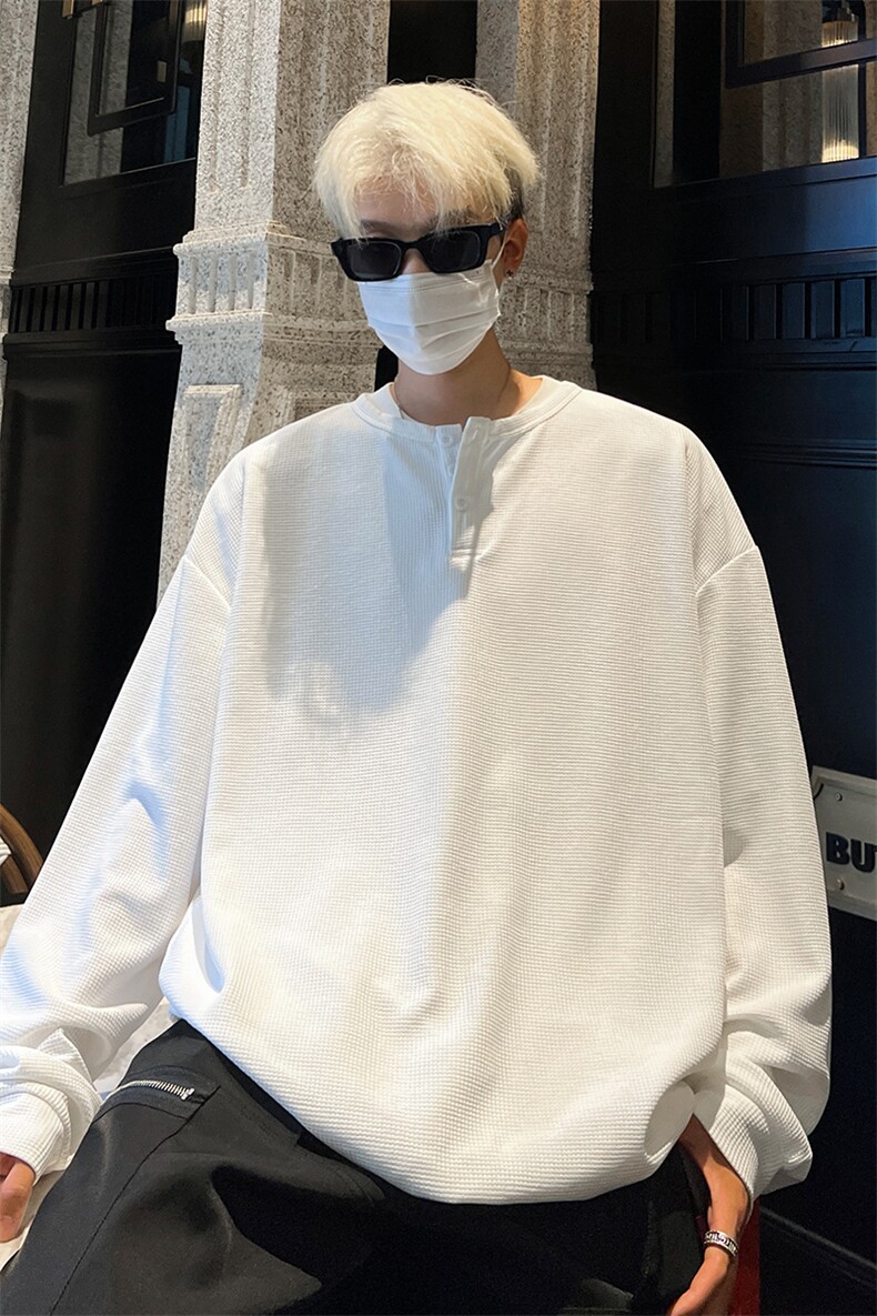 亨利领长袖T恤男XH84-特p20,男装T恤,电商B367