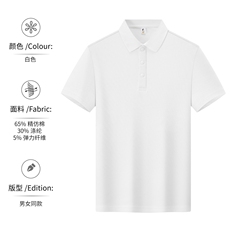 2025年夏季薄款薄款四合扣按扣翻领休闲时尚百搭男女同款，女装T恤，衫都服饰