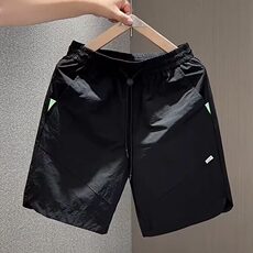 W10079-P38网图现货夏季新款潮牌短裤透气速干中裤休闲五分裤子，男装牛仔裤，星座1608-2