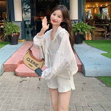 【现货上新】气质清爽减龄时尚轻盈柔软防晒套装088-6611p135k188，女装套装/套裙，2C088