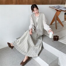 宫廷三件套马甲十衬衣十裙子三件套套裙2C267-118-P205-K295，女装套装/套裙，茵姿媚