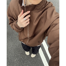 A178秋冬季新款美式夹克男潮牌宽松外套JK001P50限价78，男装夹克，电商A178