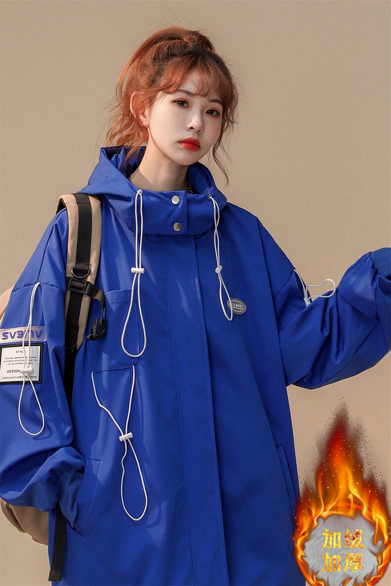 1加绒加厚中性冲锋衣大码M-5XL工装夹克外套男JK7569加厚P90控128,男装夹克,星座226-2