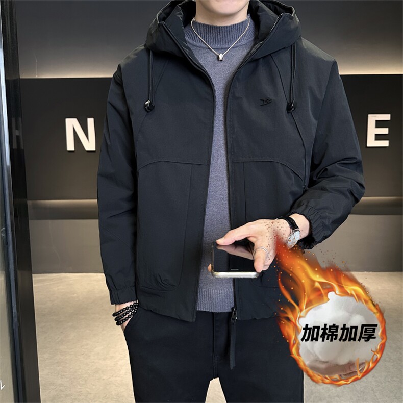 3918P1352025新款棉服加棉冲风衣夹克棉衣外套控卷后195,男装夹克,星座414（原B263）