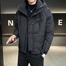 2024新款男士羽绒服冬季连帽羽绒外套B240-YR9817，男装羽绒服，电商B240