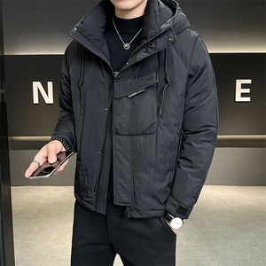 2024新款男士羽绒服冬季连帽羽绒外套B240-YR9817图片