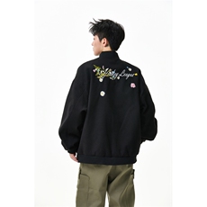 美式重磅花卉刺绣男女棒球服夹克WT2523-P92-控168，男装夹克，星座609