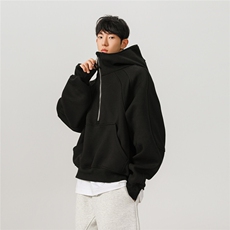 高品质cleanfit450g重磅套头版拉链卫衣外套TTTB17-特P78控128，男装卫衣，星座1315