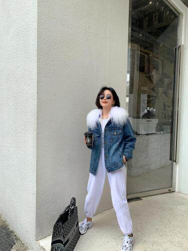 牛仔加绒外套，其它，转角爱尚