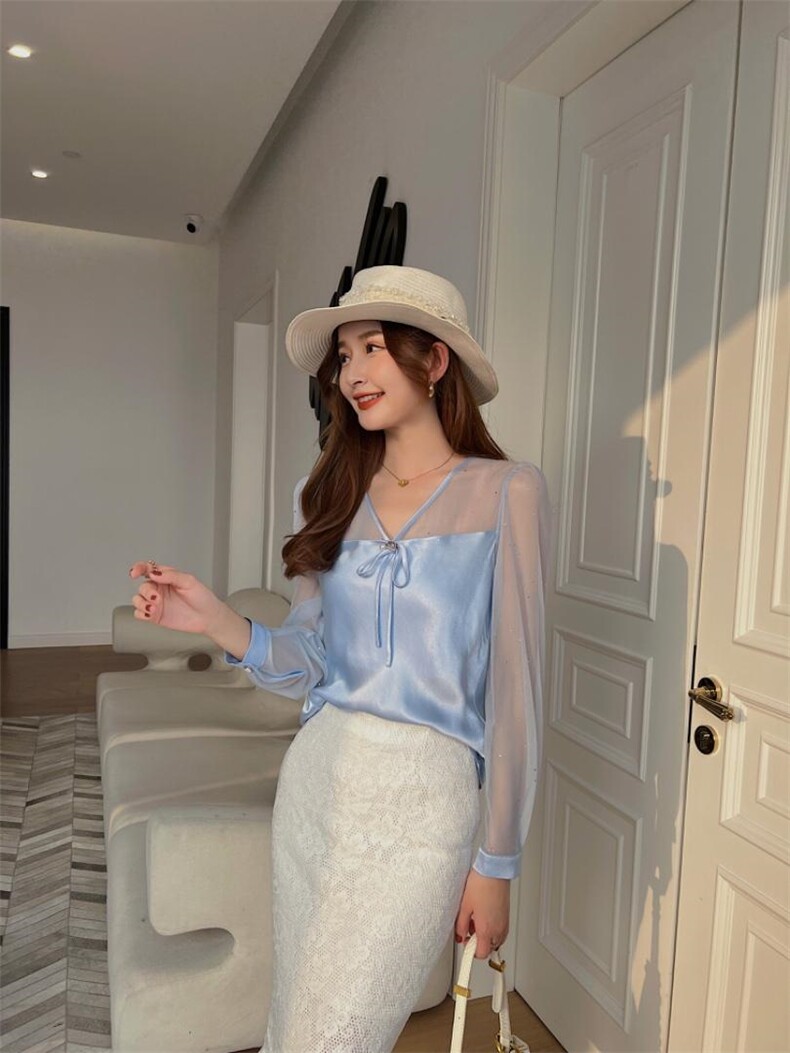 0885春季新款露肩上衣，其它，奥丝雅 靡曼