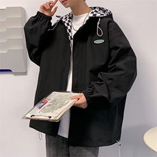 秋款棒球服夹克外套男潮牌潮流字母刺绣情侣学生22107-P75控108，男装夹克，星座717