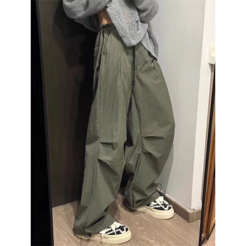 【网图】军绿色速干工装裤男女夏季薄款伞兵冲锋裤KZ31WW-特P48,男装工装外套,星座1007（原301D）