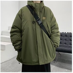 新款潮文艺气质慵懒夹棉防水小牛津棉衣流行简约原宿TT102 P80图片