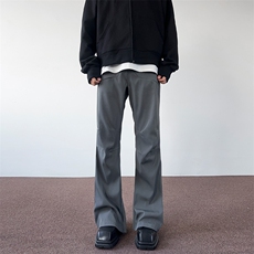 05美式高街微喇廓形西裤显瘦百搭vibe休闲裤XZ211-1-K2412-P60，男装西裤，星座211-1