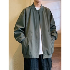 新款美式高品质飞行夹克外套男款春秋潮宽松休闲棒球服HH0799P42，男装夹克，星座1013-5
