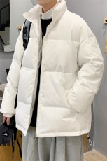 小牛津覆膜三防面料光板棉衣棉服棉袄面包服MY888-P50，男装棉衣，电商B219