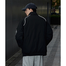 夜光条刺绣机车技能美式棒球服夹克外套潮牌情侣cityboy户羽绒服，男装羽绒服，星座301D-4(原星座1004-4）