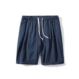 休闲短裤夏天男士沙滩裤海边度假纯棉纯色5分五分裤潮流DS108T图片