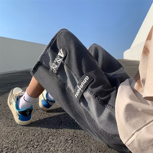 美式牛仔裤男春秋新款休闲直筒裤KD540P33
