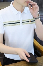 25085-P40夏季时尚休闲T恤男POLO衫商务休闲翻领打底衫，男装Polo衫，电商D310B-1