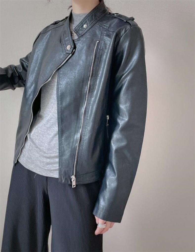 皮衣上新，女装皮衣，麦缇诺