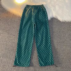 男春季潮流时尚休闲长裤棋盘格长裤A562P32，男装休闲裤，星座1116-2
