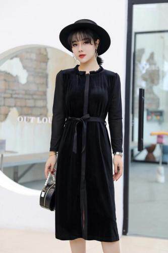 秋季新款连衣裙，女装连衣裙，起奢