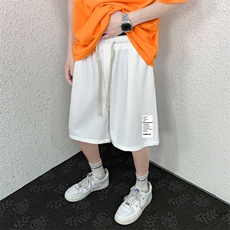 HD74045-P22华夫格短裤男大码宽松五分裤男直筒中裤，男装休闲裤，电商A040