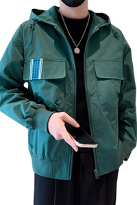 23年春秋季冲锋衣夹克男潮牌宽松登山服外套图片