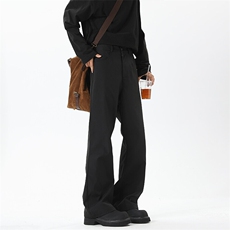 2025HK25128加绒无影墙美式微喇西裤M-5XLHK25955-特P30，男装西裤，电商A022