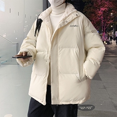 新款四色加绒加厚羊羔毛棉衣男年棉服学生面包服外套W2147-P78，男装棉衣，星座512-2