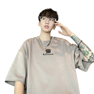 230g重磅纯棉! 夏季短袖t恤男半袖男NT188-特P 19  控38图片