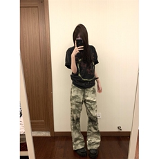 【有货】cleanfit迷彩工装裤男美式vibe风裤子高街N0088LL-特P48，男装工装外套，星座1007（原301D）