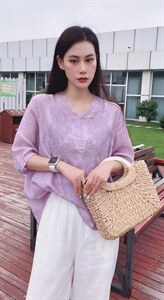 纯苎连衣裙小衫裤子裙子衬衣 时尚风 风淑女风休闲风,女装连衣裙,川哲