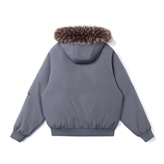 有90绒报告可拆卸毛领羽绒服派克服标90绒78197P268控428，男装羽绒服，星座226-1