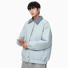 1506-1/M8606/P75潮情侣棉衣撞色宽松INSstudios男士棉服3，男装棉衣，星座1506-1