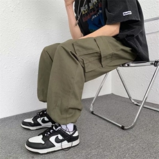 日系休闲裤cityboy裤子男设计感高街oversize工装裤男K3521-P43，男装休闲裤，星座512-2