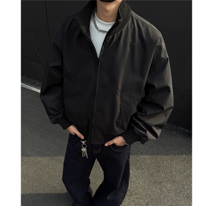棒球服短款外套男美式飞行员夹克上衣冲锋衣513AJK2463特P45图片