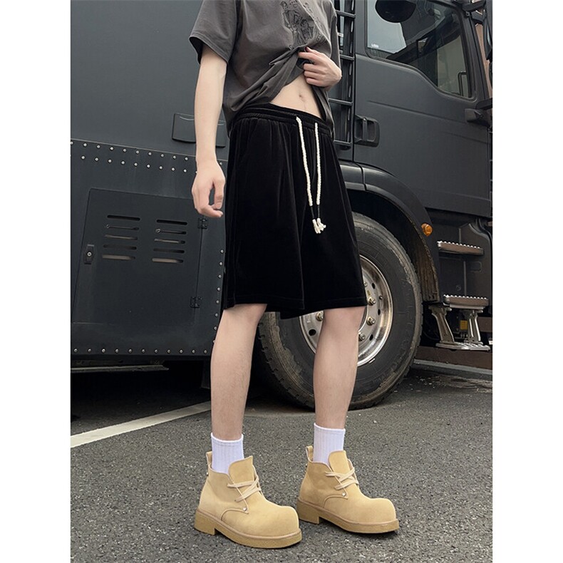 A178男女同款冰丝速干短裤休闲夏季外穿宽松休闲裤DK161-P28,男装休闲裤,电商A178