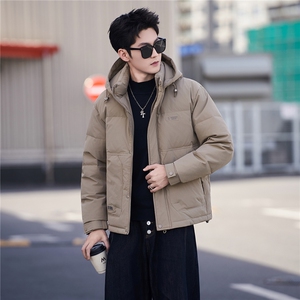 标50绒轻薄羽绒服男冬季2025新款可拆卸连帽外套A313-2601-P225图片