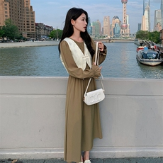 新中式国风连衣裙女春秋2025新款流行套装裙气质高级感盘扣复古，女装套装/套裙，唛多