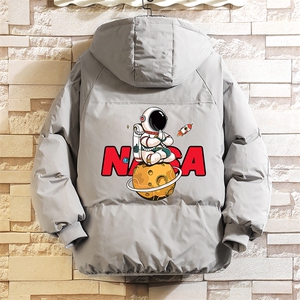 控128加绒面包服男大码羊羔毛衣男MY16289-P100图片