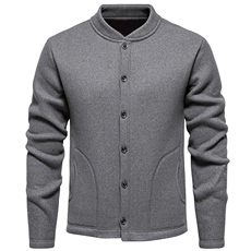 春秋新款男士百搭保暖韩版潮流休闲宽松帅气开衫6978，男装棉衣，星座1706