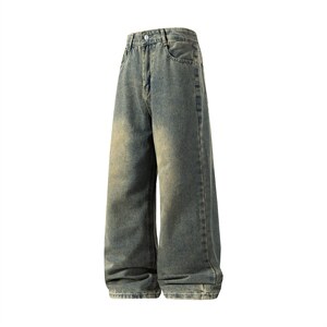 xz116-k1029-P35- 图 现货黑色浅蓝黄泥大码现货牛仔裤，男装牛仔裤，星座116