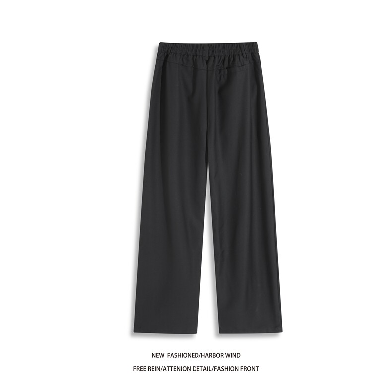 抖音品质春季新款美式高街高街宽松弯刀西裤B315-K25672-p65控88,男装西裤,电商B315