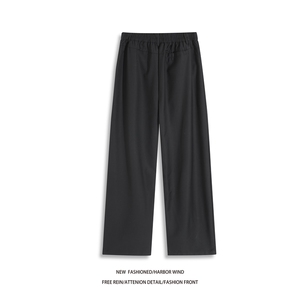 抖音品质春季新款美式高街高街宽松弯刀西裤B315-K25672-p65控88图片