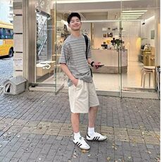 【有货】DT45-P50短袖t恤男夏季潮百搭条纹休闲情侣学生半袖体恤，男装T恤，星座603-2
