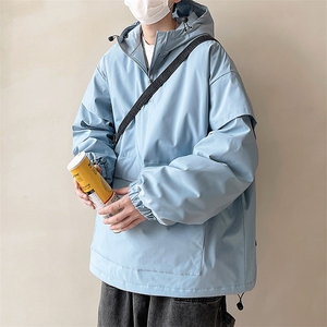 冬季bf街头棉服套头连帽棉袄宽松棉衣 A125-Y270-P100图片
